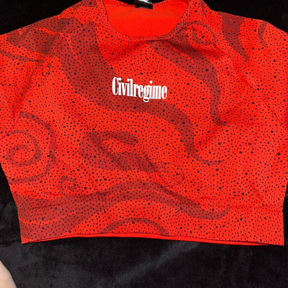 Red Crop Top - Picture 4 of 8
